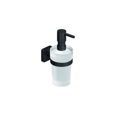 Kludi VELA S Glas-Seifenspender - Wandmontage, 150ml, Gebürstetes Gunmetal Kludi VELA S Glas-Seifenspender - Wandmontage, 150ml, Gebürstetes Gunmetal