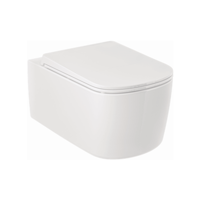 Kludi Resa s WC Set - Wand-WC-Set, Verdeckte Befestigungen, Weiß glänzend - WC-Set Kludi Resa s WC Set - Wand-WC-Set, Verdeckte Befestigungen, Weiß glänzend - WC-Set