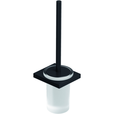 Kludi VELA C Toilettenbürstengarnitur - Wandmontage, Schwarz Kludi VELA C Toilettenbürstengarnitur - Wandmontage, Schwarz