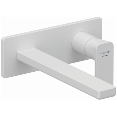 Kludi RENON Modell - Wandarmatur - 2-Loch - 240 mm - Mattweiß Kludi RENON Modell - Wandarmatur - 2-Loch - 240 mm - Mattweiß