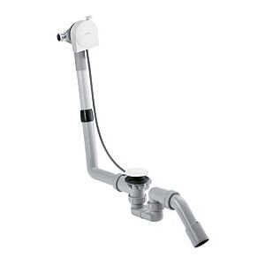 Hansgrohe Exafill Komplettset 58307700 Wanneneinlauf, Ab- und Überlaufgarnitur, mattweiß