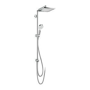 Hansgrohe Reno Crometta E 240 Showerpipe   27289000 chrom, 1jet, EcoSmart., 9 l/min, 24 x 24 cm