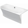 Duravit Cape Cod Badewanne 700363000000000 190 x 90 cm, weiss, Ecke rechts, Rückenschräge