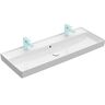 Villeroy und Boch Villeroy & Boch Collaro Waschtisch 4A33C4R1 weiss c-plus, mit Hahnloch und Überlauf, 120x47cm