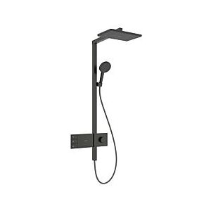 Hansgrohe Raindance Alive Q 210/340 2jet Duschsystem 24591340  EcoSmart mit ShowerSelect Comfort, 7,6 l/min, brushed black chrome