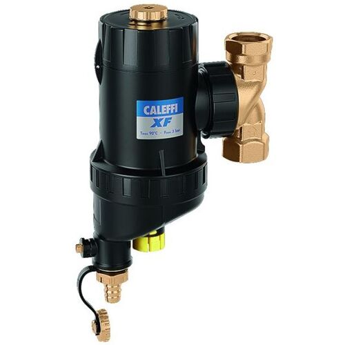 Caleffi Schlammabscheider XF 577800 selbstreinigender Schmutzfänger mit Magnet, 1 1/2", Innengewinde