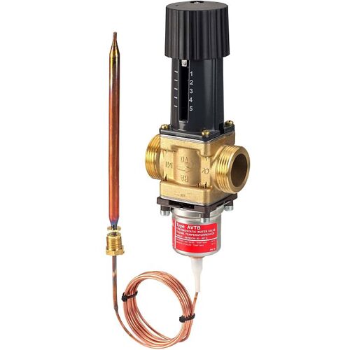 Danfoss Temperaturregler 003N8253 Rp 1, DN 25, 20-60 °C, Innengewinde