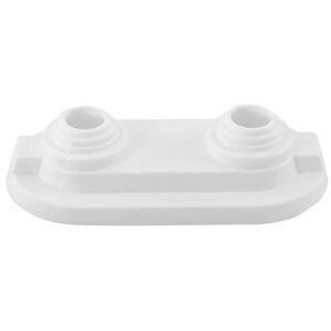 ASW Universal Doppel-Scharnierrosette - Weiß - 161022 - Doppel-Scharnier ASW Universal Doppel-Scharnierrosette - Weiß - 161022 - Doppel-Scharnier