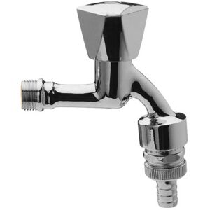 ASW Universal Auslaufventil 422866 Messing glanzverchromt, 1/2", Rohrbelüfter, Rückflussverhinderer, Schlauchverschraubung ASW Universal Auslaufventil 422866 Messing glanzverchromt, 1/2", Rohrbelüfter, Rückflussverhinderer, Schlauchverschraubung