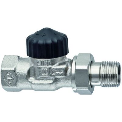 Heimeier vernickeltes Messing Thermostatventil - Heizung Kühling - DN 25 Heimeier vernickeltes Messing Thermostatventil - Heizung Kühling - DN 25