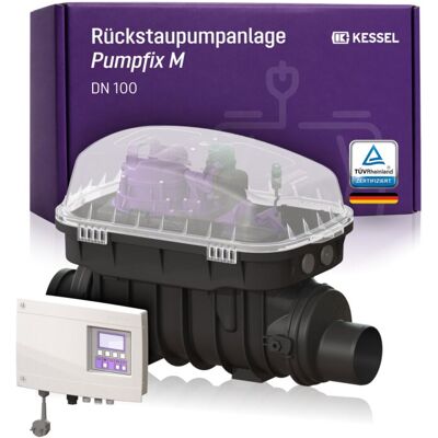KESSEL Rückstaupumpanlage Pumpfix M 24100 DN 100 für fäkalienhaltiges Abwasser mit SPZ 1000 Pumpe KESSEL Rückstaupumpanlage Pumpfix M 24100 DN 100 für fäkalienhaltiges Abwasser mit SPZ 1000 Pumpe