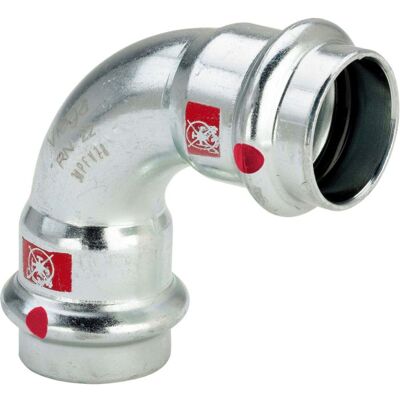 Viega Prestabo Bogen 558154 28 mm, 90Grad, Stahl unlegiert, SC-Contur Viega Prestabo Bogen 558154 28 mm, 90Grad, Stahl unlegiert, SC-Contur