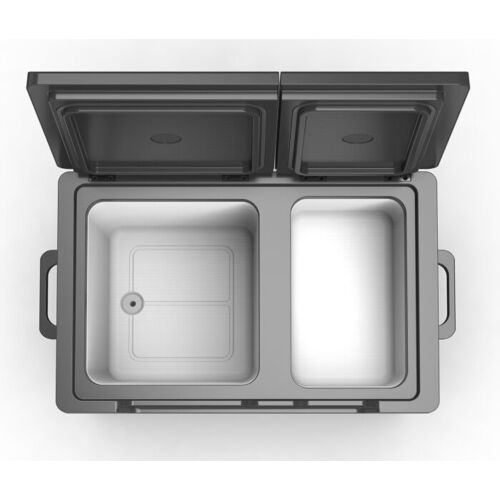 T.I.P. CROSS TOOLS Dualzone Kühlbox 39 Liter - Kompressor-Gefrierbox, bis -20°C, App-Steuerung, ICEBOX 50 DUAL, 68064