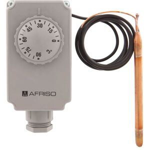 Afriso Gehäuse-Thermostat 67421X GTK/7RD, 0/90 °C, 1000 mm, mit Kapillar, außenliegend Afriso Gehäuse-Thermostat 67421X GTK/7RD, 0/90 °C, 1000 mm, mit Kapillar, außenliegend