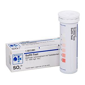 Grünbeck Sulfit-Teststäbchen 170535 10-1000 mg/l, 100 Stück