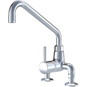 KWC Hebelmischer, Schwenkauslauf Gastro ganzchrom Ausladung 153 Ausladung 300, Anschluss 45mm 24503174000 KWC Hebelmischer, Schwenkauslauf Gastro ganzchrom Ausladung 153 Ausladung 300, Anschluss 45mm 24503174000