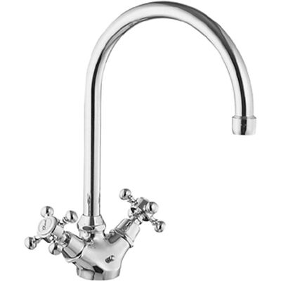 Herzbach Anais Küchenarmatur - Hoch, Chrom, 18cm Ausladung Herzbach Anais Küchenarmatur - Hoch, Chrom, 18cm Ausladung