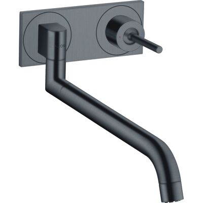 Hansgrohe Spültischmischer Unterputz Axor Uno 2 Brushed Black Chrome 38815340 Hansgrohe Spültischmischer Unterputz Axor Uno 2 Brushed Black Chrome 38815340