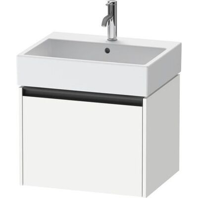 Duravit Ketho.2 Wandhängender Waschtischunterschrank Weiß Matt 584x460x440 mm Duravit Ketho.2 Wandhängender Waschtischunterschrank Weiß Matt 584x460x440 mm