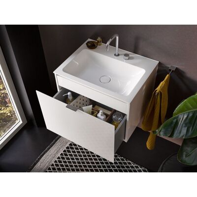 Emco Evo 600 Wandmontierter Waschtischunterschrank - Weiß Emco Evo 600 Wandmontierter Waschtischunterschrank - Weiß