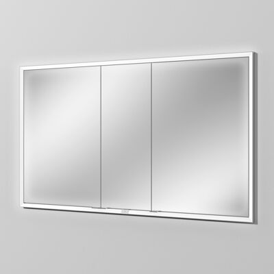 Sanipa Reflection Aluminium-Wandeinbau-Spiegelschrank WIM 130 mit LED-Beleuchtung Sanipa Reflection Aluminium-Wandeinbau-Spiegelschrank WIM 130 mit LED-Beleuchtung
