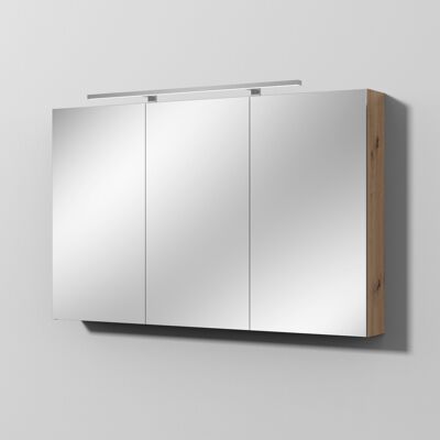 Sanipa Reflection Milla 120 Eiche Natural-Touch LED Spiegelglas Sanipa Reflection Milla 120 Eiche Natural-Touch LED Spiegelglas