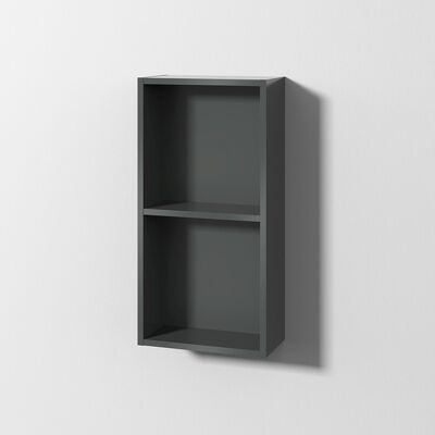 Sanipa Cubes Regalmodul offen, Breite 35 cm, Anthrazit-Glanz, CU11179 CU11179 Sanipa Cubes Regalmodul offen, Breite 35 cm, Anthrazit-Glanz, CU11179 CU11179