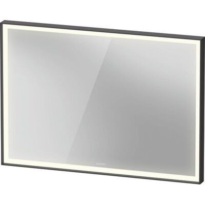 Duravit L-Cube Spiegel Graphit Aluminium Matt - Badspiegel Duravit L-Cube Spiegel Graphit Aluminium Matt - Badspiegel