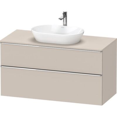 Duravit D-Neo Wandhängender Waschtischunterbau - Taupe Matt - Rechteckig - 1 Schublade - Hohe Tragfähigkeit Duravit D-Neo Wandhängender Waschtischunterbau - Taupe Matt - Rechteckig - 1 Schublade - Hohe Tragfähigkeit