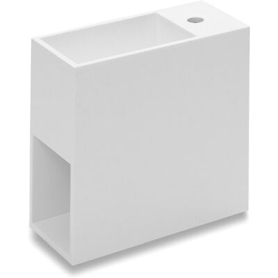 Cosmic Compact Waschbecken mit Ablagefach B: 40 T: 40 cm, mit 1 Hahnloch, 739120611 739120611 Cosmic Compact Waschbecken mit Ablagefach B: 40 T: 40 cm, mit 1 Hahnloch, 739120611 739120611