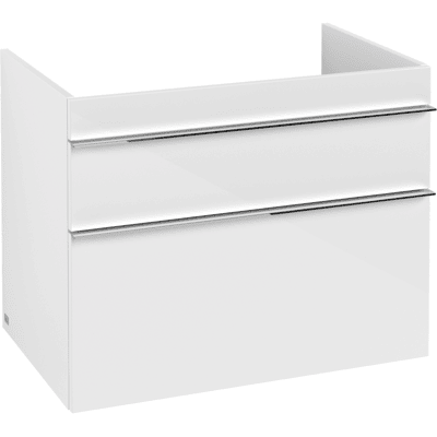 Villeroy & Boch Venticello Weiß Glossy Wand-Waschtischunterschrank Villeroy & Boch Venticello Weiß Glossy Wand-Waschtischunterschrank