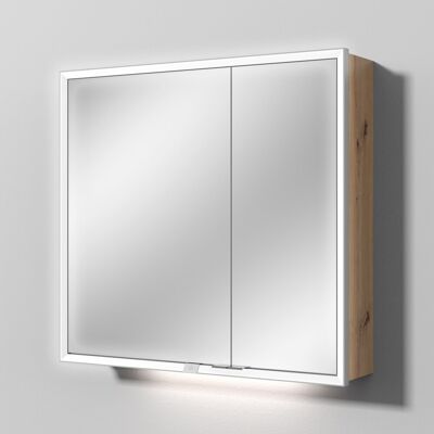 Sanipa Reflection MILO 80 mit LED-Beleuchtung - Spiegelschrank Sanipa Reflection MILO 80 mit LED-Beleuchtung - Spiegelschrank