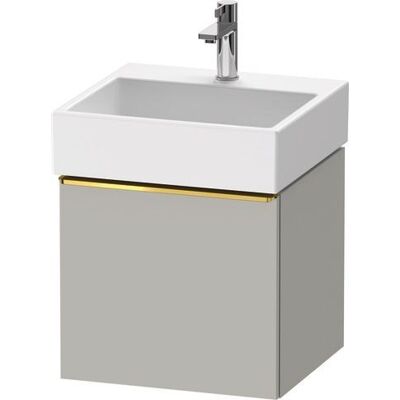 Duravit D-Neo Wandhängender Waschtischunterschrank - Betongrau Matt Duravit D-Neo Wandhängender Waschtischunterschrank - Betongrau Matt