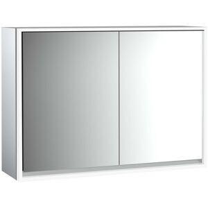 emco LED-Lichtspiegelschrank Loft Aufputz, 1000 mm, 2-türig Rückwand verspiegelt, 979805112 979805112 emco LED-Lichtspiegelschrank Loft Aufputz, 1000 mm, 2-türig Rückwand verspiegelt, 979805112 979805112
