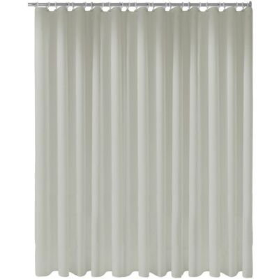 Keuco Ecru Duschvorhang - 2000x1800mm - 11 Ösen - Wasserdicht Keuco Ecru Duschvorhang - 2000x1800mm - 11 Ösen - Wasserdicht