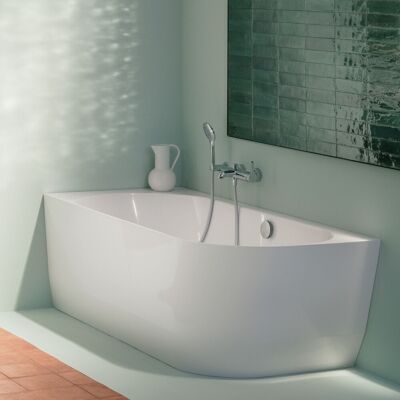 Laufen Pro Eck-Badewanne - Mineral, links, 1800x800x450mm Laufen Pro Eck-Badewanne - Mineral, links, 1800x800x450mm