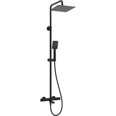 Deante Regen-Duschsystem mit Thermostat-Badewannenarmatur Deante Regen-Duschsystem mit Thermostat-Badewannenarmatur