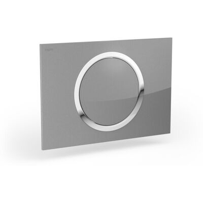 Mepa zero für A31/E31 Betätigungsplatte teileingelassen 2-M Glas silber, 421861 421861 Mepa zero für A31/E31 Betätigungsplatte teileingelassen 2-M Glas silber, 421861 421861