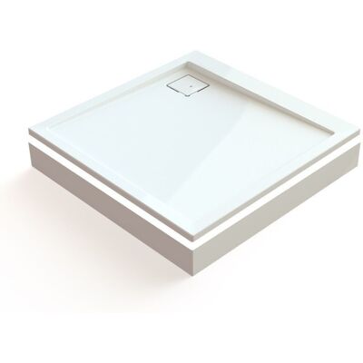 Hoesch SensePerience Aluminiumschürze - Rechteck 120x100 cm - Eckversion - Dampfkabine Hoesch SensePerience Aluminiumschürze - Rechteck 120x100 cm - Eckversion - Dampfkabine