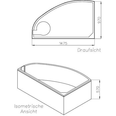 Keramag Renova Nr. 1 Wannenträger - Unterstützung für Geberit Renova Nr. 1, 150x100cm, rechts/eckig, bis 57cm Höhe Keramag Renova Nr. 1 Wannenträger - Unterstützung für Geberit Renova Nr. 1, 150x100cm, rechts/eckig, bis 57cm Höhe