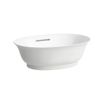 Laufen H8128510 Weiße ovale Waschtisch-Schale - Waschbecken Laufen H8128510 Weiße ovale Waschtisch-Schale - Waschbecken