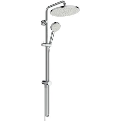 Ideal Standard Eco Ceratwist T25 ohne Arm. 2-fach-Handbrause und runde Kopfbrause Chrom, BE231AA Ideal Standard Eco Ceratwist T25 ohne Arm. 2-fach-Handbrause und runde Kopfbrause Chrom, BE231AA