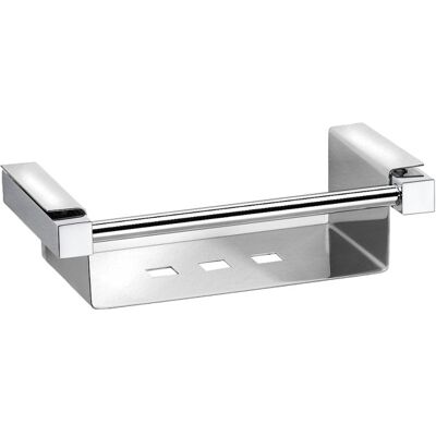 Cosmic Metric Duschseifenschale - Rechteckig Metall Chrom 22x12x6cm Cosmic Metric Duschseifenschale - Rechteckig Metall Chrom 22x12x6cm
