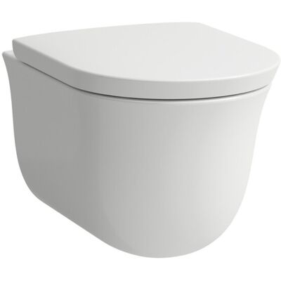 Laufen H820851 Wand-WC - Ohne Spülrand, Weiß, LCC Laufen H820851 Wand-WC - Ohne Spülrand, Weiß, LCC