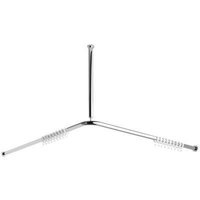 Avenarius Duschvorhangstangensystem - 90x90 cm, Winkel 90°, Serie free living Avenarius Duschvorhangstangensystem - 90x90 cm, Winkel 90°, Serie free living