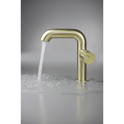 Neuesbad Gold Rechteckige Waschtischarmatur - Wasserhahn Neuesbad Gold Rechteckige Waschtischarmatur - Wasserhahn