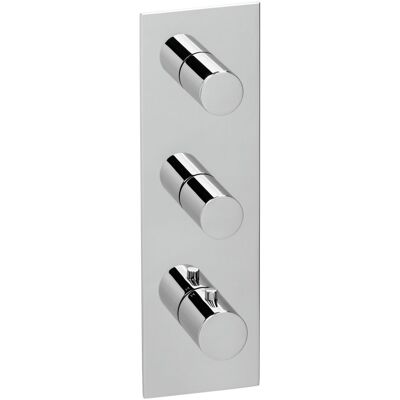Herzbach Herzbach XL Thermostat-Modul - Quadratisches Bedienfeld - Chrom - Thermostat Modul Herzbach Herzbach XL Thermostat-Modul - Quadratisches Bedienfeld - Chrom - Thermostat Modul