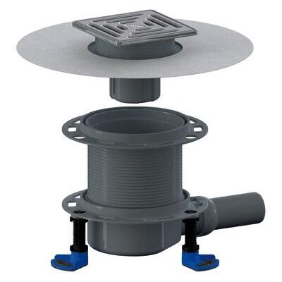 Dallmer Bodenablauf DallDrain Select Vario, DN 50, 150 x 150 mm, 517050 517050 Dallmer Bodenablauf DallDrain Select Vario, DN 50, 150 x 150 mm, 517050 517050