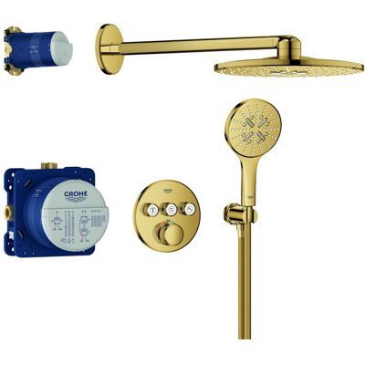 Grohe SmartControl Duschsystem - Rainshower, Cool Sunrise Grohe SmartControl Duschsystem - Rainshower, Cool Sunrise
