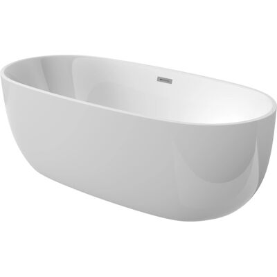 Deante 160 cm Oval freistehende Acryl Badewanne - Badewanne Deante 160 cm Oval freistehende Acryl Badewanne - Badewanne